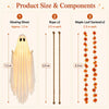 LED Swinging Ghost Halloween Decoration