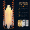 LED Swinging Ghost Halloween Decoration