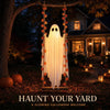 LED Swinging Ghost Halloween Decoration