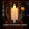 LED Swinging Ghost Halloween Decoration