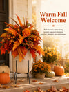 Autumn Floral Garden Stake