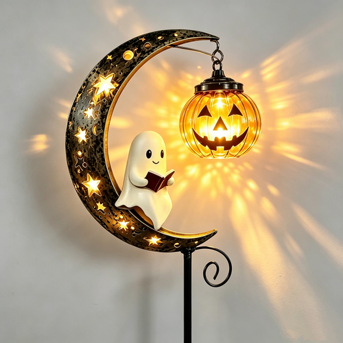 Halloween Early Bird Sale 🔥 | 49% OFF Pumpkin Moon Garden Stake Light