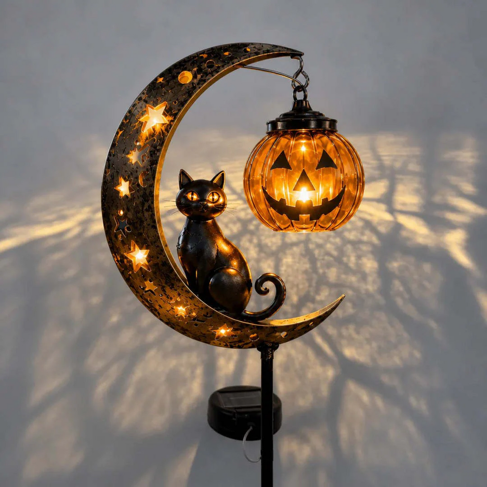 Halloween Early Bird Sale 🔥 | 49% OFF Pumpkin Moon Garden Stake Light